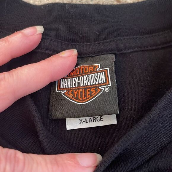 HARLEY-DAVIDSON Daphne, Alabama Eastern Shore 2007 Pinup Girl Graphic Tee - Picture 7 of 15